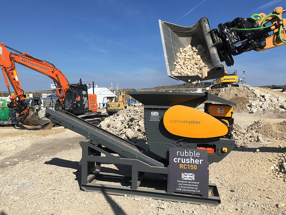 Knuseranlæg rubble crusher