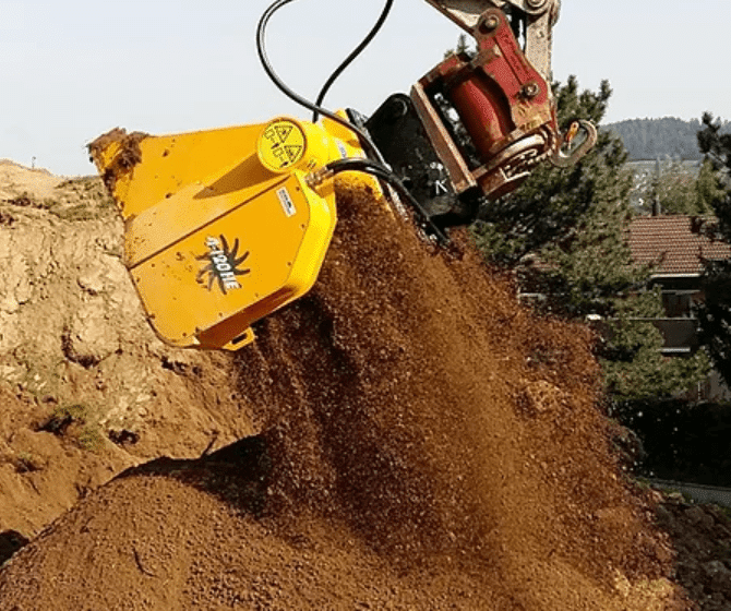 Sorteringsskovl Gyro-Star 4-120HE