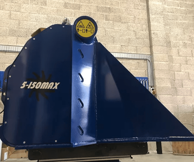 5 rotorer
1500 mm bred
For fra 15 tons gravemaskiner
eller fra 9 tons læssemaskiner